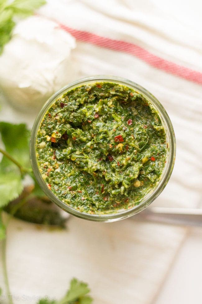 Skinny Chimichurri // The Stylist Quo