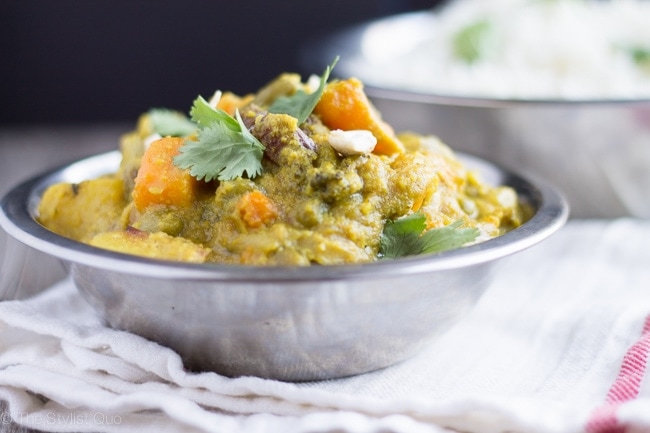 Vegetable Korma (Vegan, Gluten-Free)