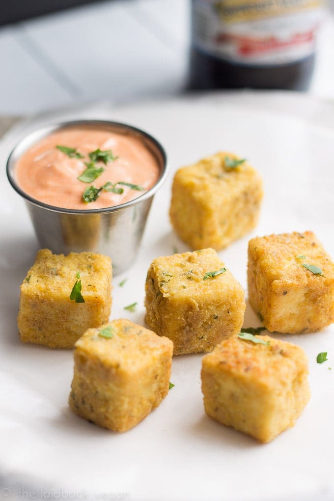 Tofu "Chicken" Nuggets // The Laidback Vegan