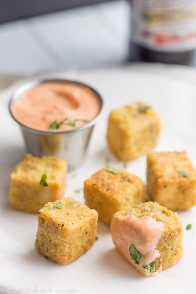 Tofu "Chicken" Nuggets // The Laidback Vegan