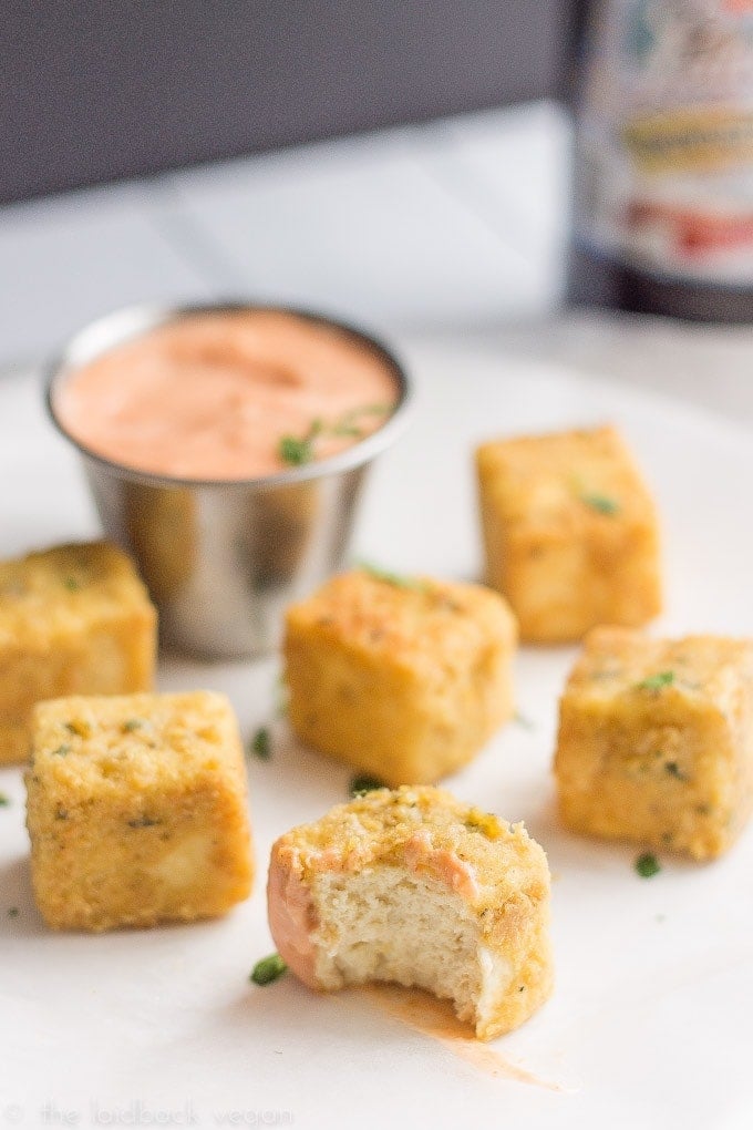 Tofu "Chicken" Nuggets // The Laidback Vegan