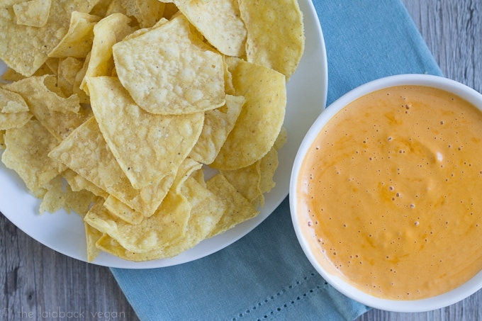 Vegan Nacho Cheese Sauce. An amazing way for vegans to get B vitamins, it'll fool even the most skeptical! So versatile, too.