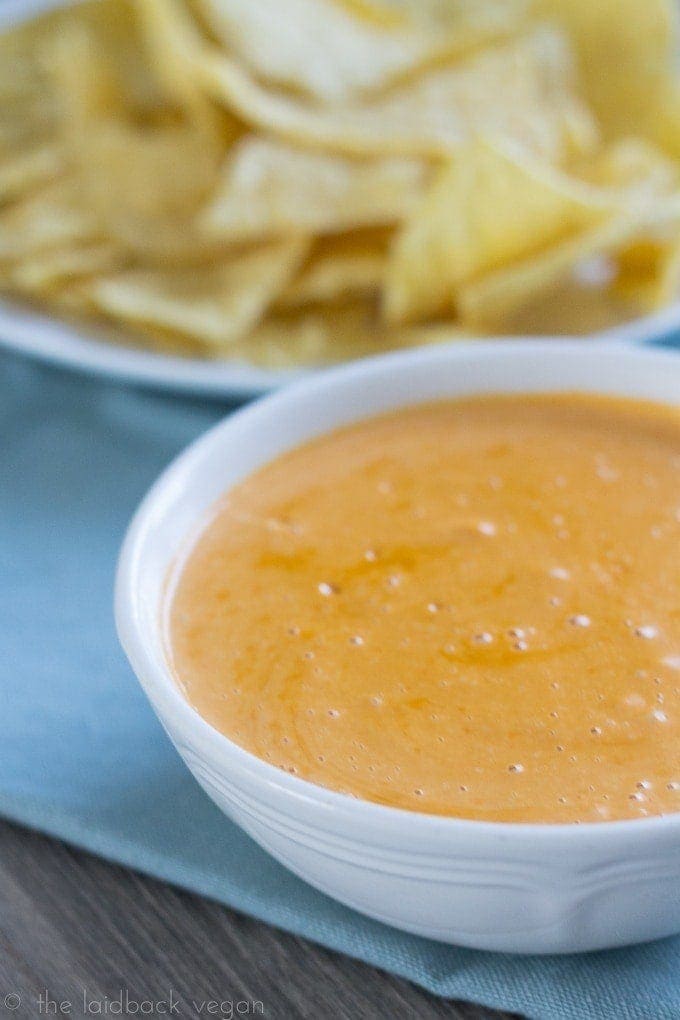 Vegan Nacho Cheese Sauce. An amazing way for vegans to get B vitamins, it'll fool even the most skeptical! So versatile, too.