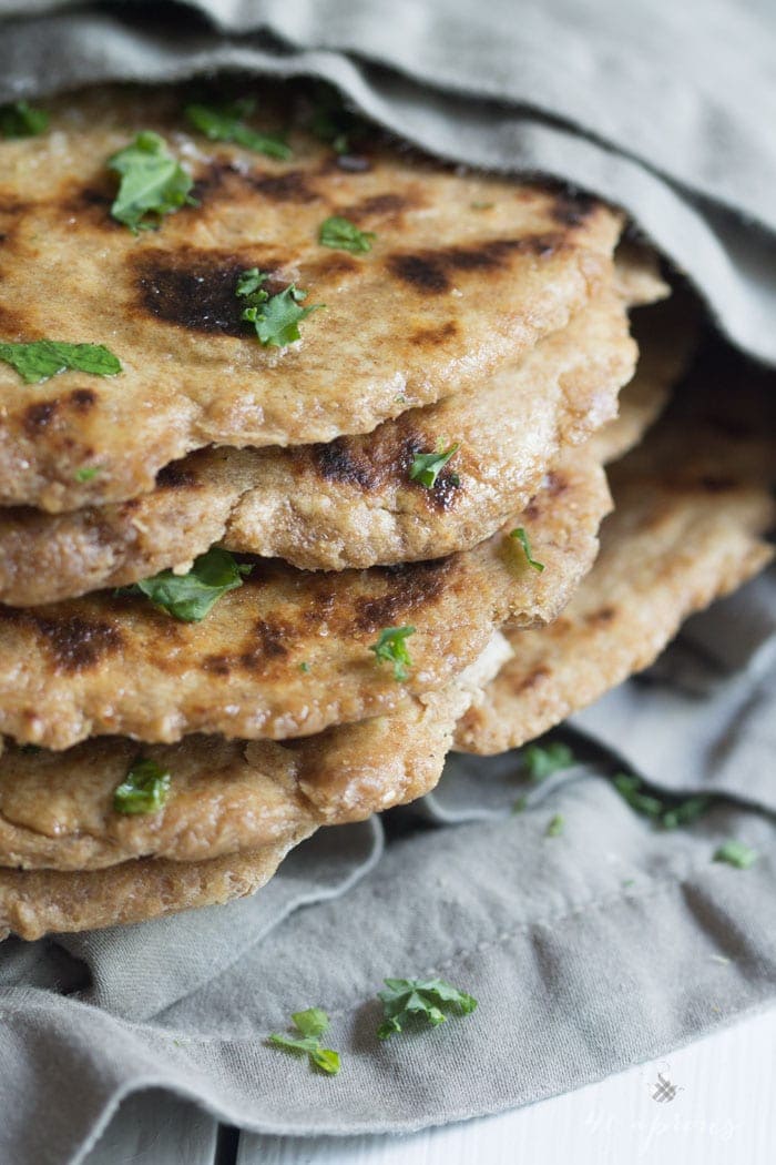 A nutty, simple whole-wheat naan that's absolutely perfect for homemade curries