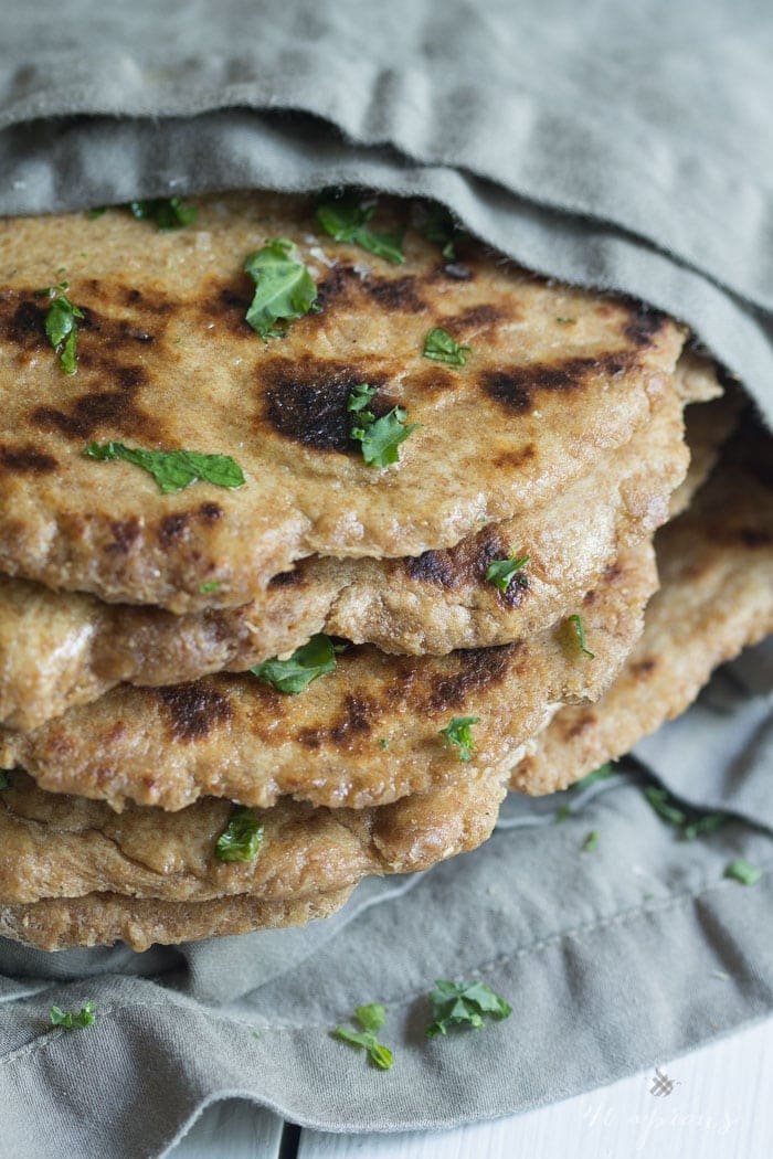 A nutty, simple whole-wheat naan that's absolutely perfect for homemade curries