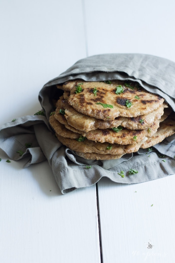 A nutty, simple whole-wheat naan that's absolutely perfect for homemade curries