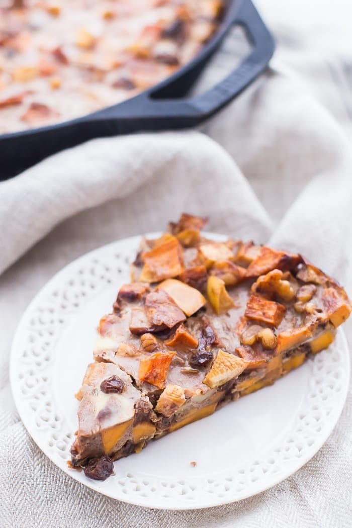 Whole30 sweet potato apple breakfast bake