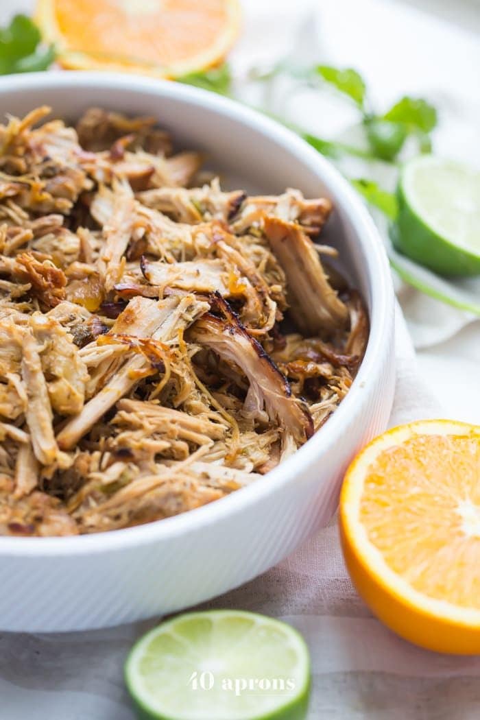 Paleo Crockpot carnitas