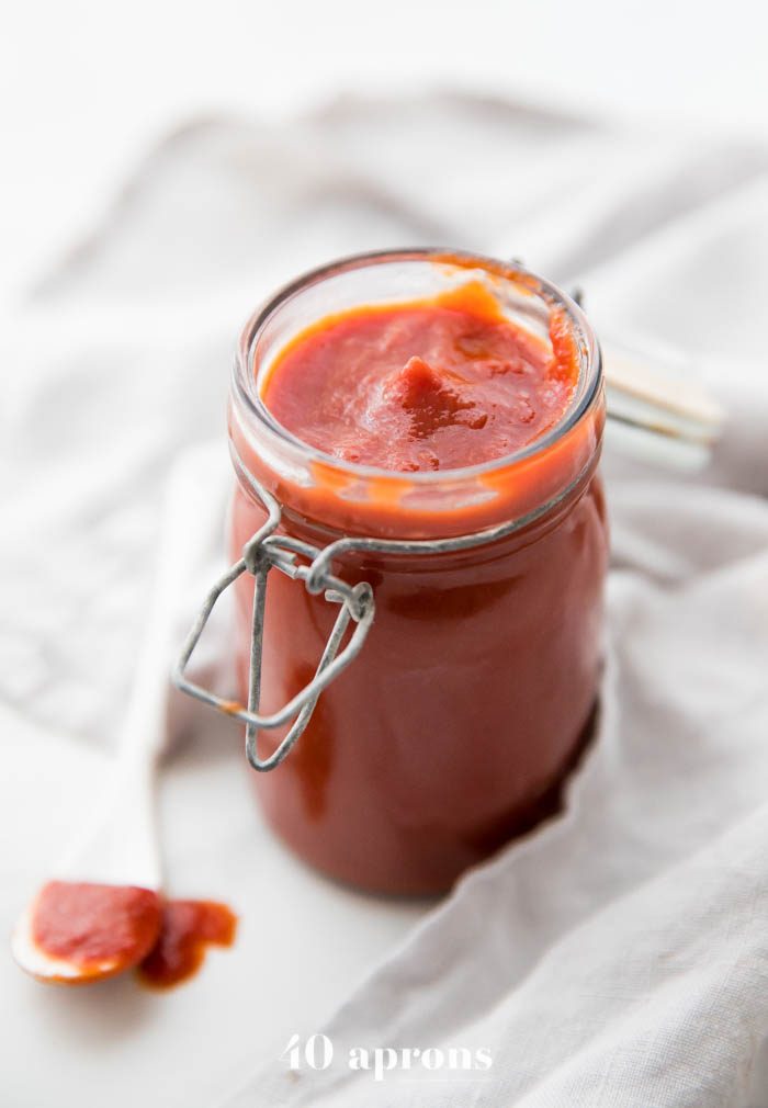 Jar of Whole30 ketchup