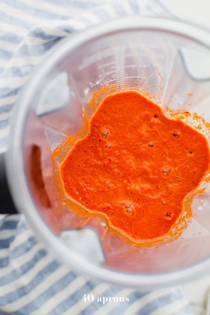 Whole30 sriracha in blender