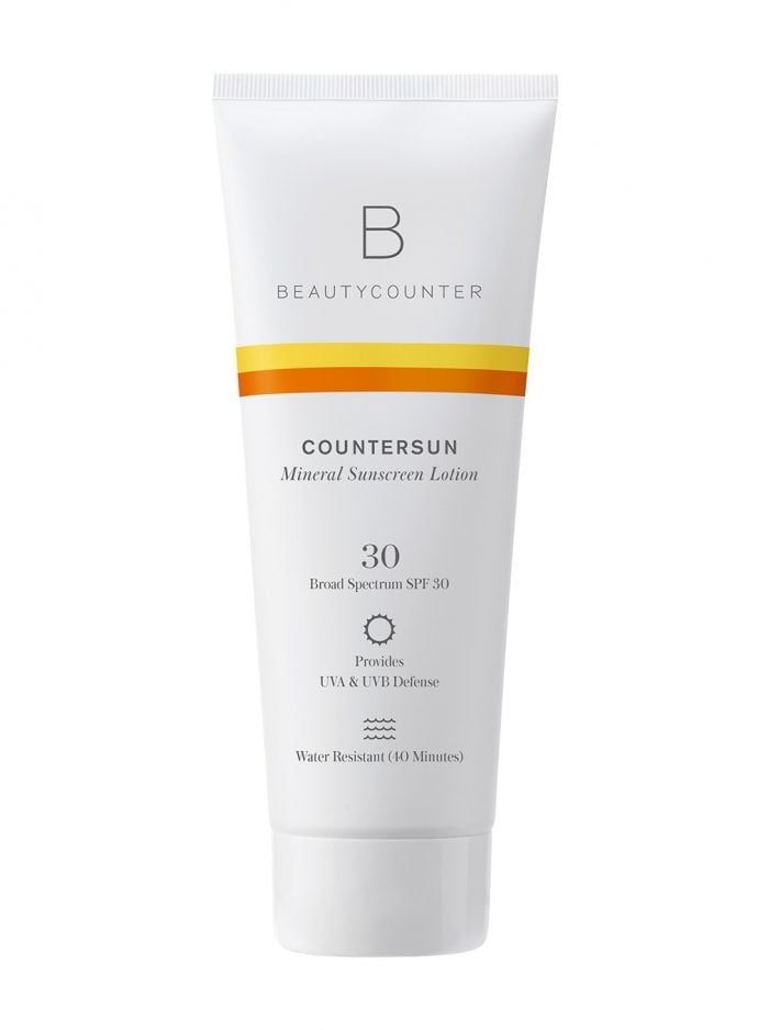 Beautycounter Countersun Mineral Sunscreen Lotion 30 SPF on a white background