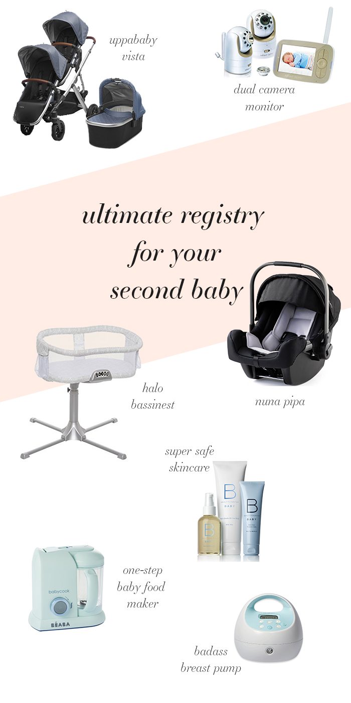 Ultimate baby registry for second baby