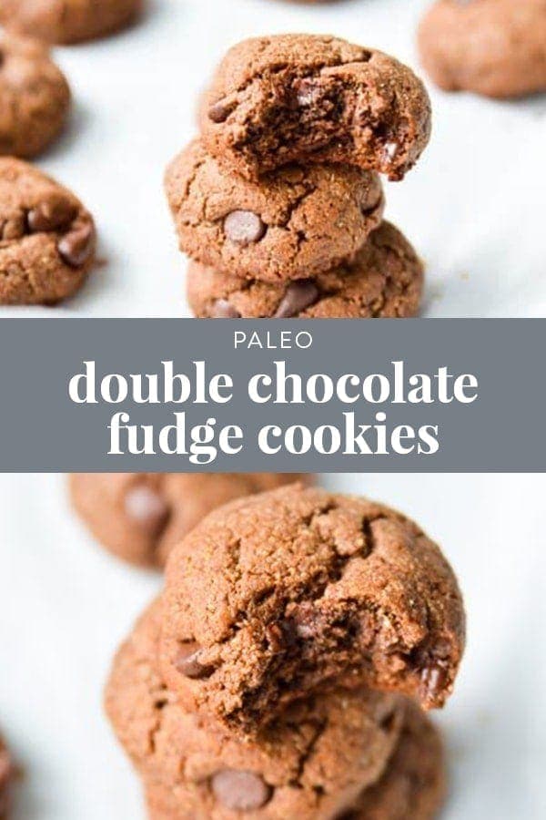 Paleo Double Chocolate Fudge Cookies Recipe