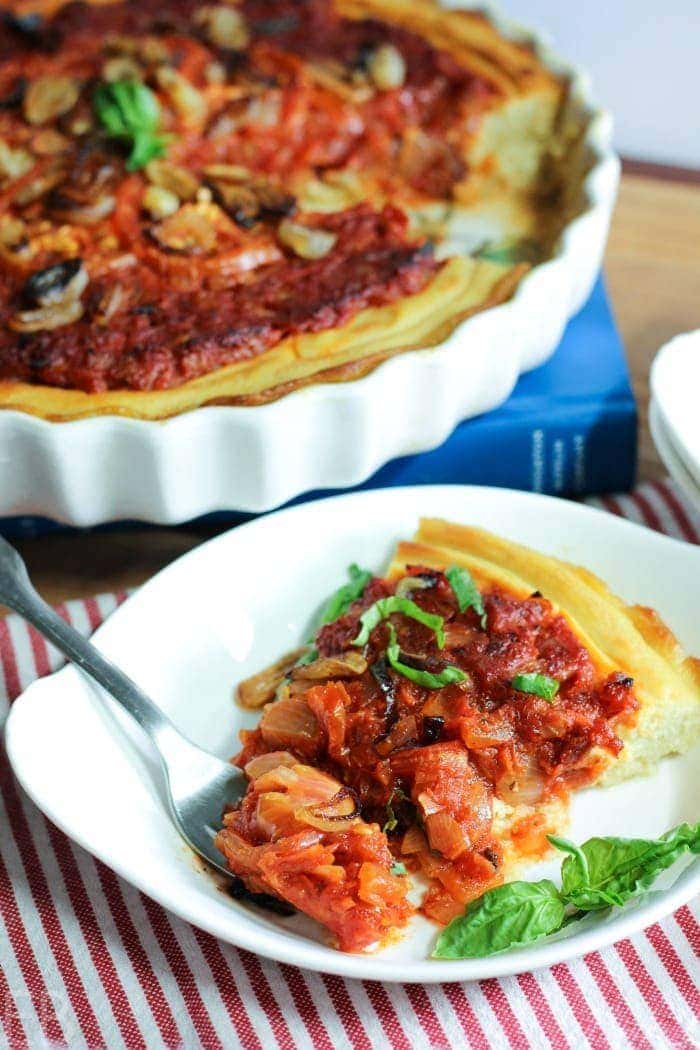 Tomato tart