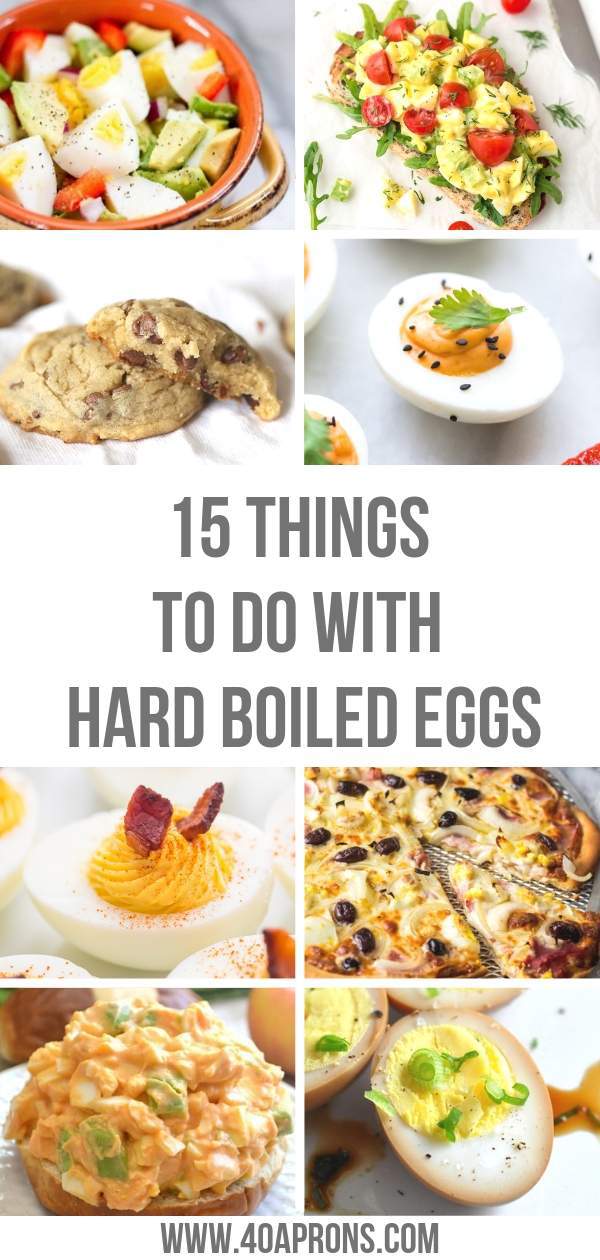 15 Things To Do With Hard Boiled Eggs