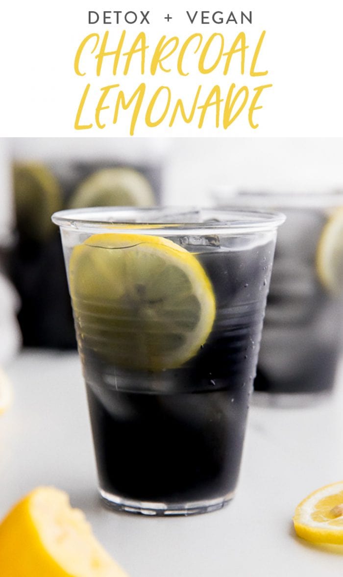 Charcoal Lemonade Pinterest graphic