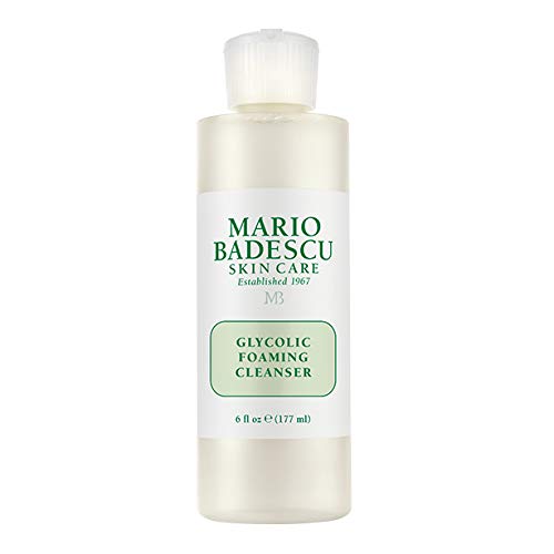 a bottle of Mario Badescu Glycolic Acid Foaming Cleanser against a white background