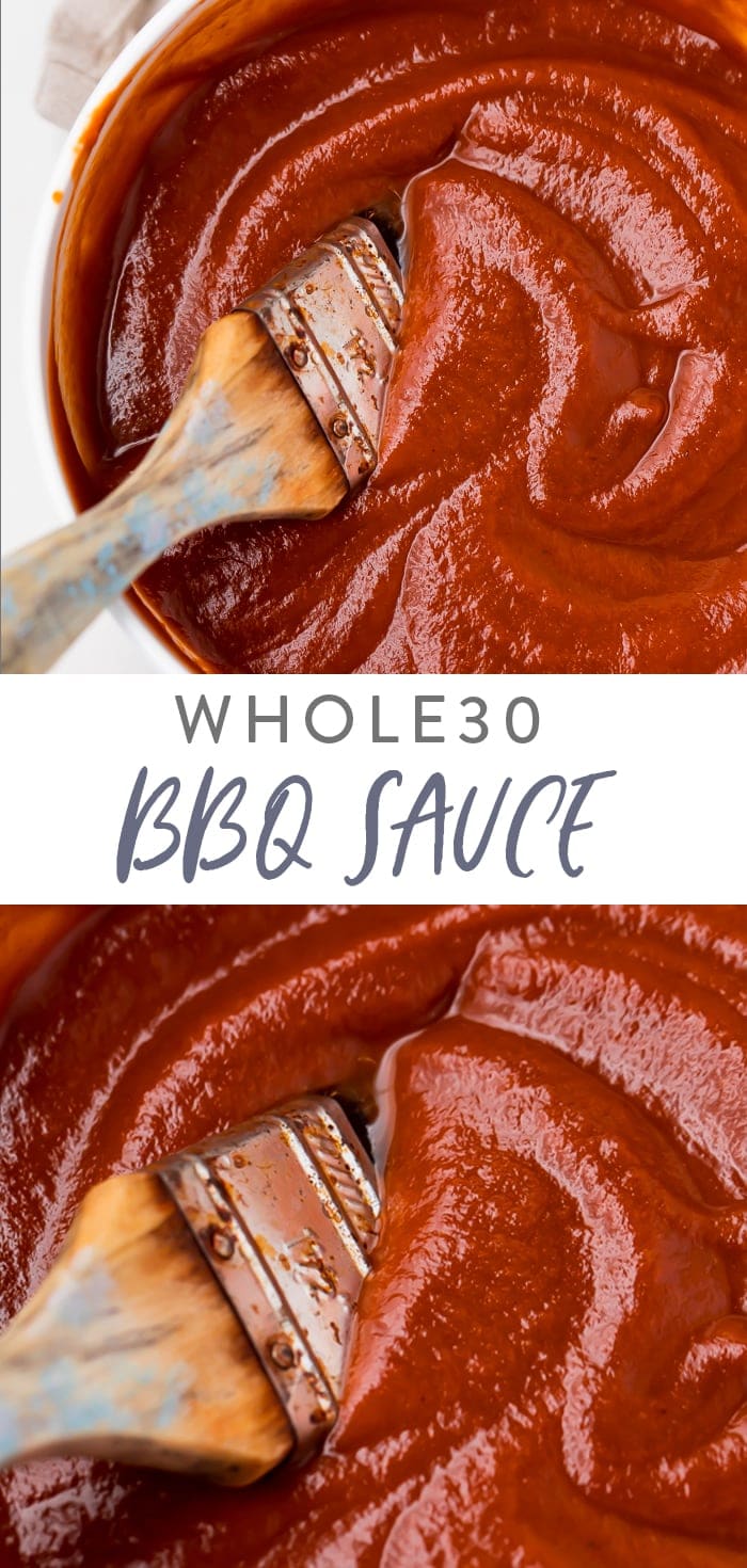 Whole30 BBQ Sauce Pinterest graphic