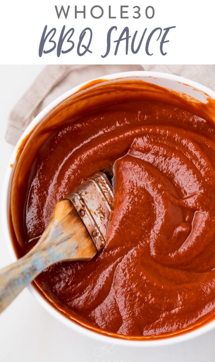 Whole30 BBQ Sauce Pinterest graphic