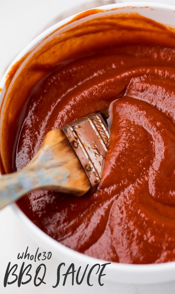 Whole30 BBQ Sauce Pinterest graphic