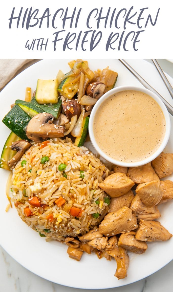 Hibachi Chicken and Fried Rice Pinterest