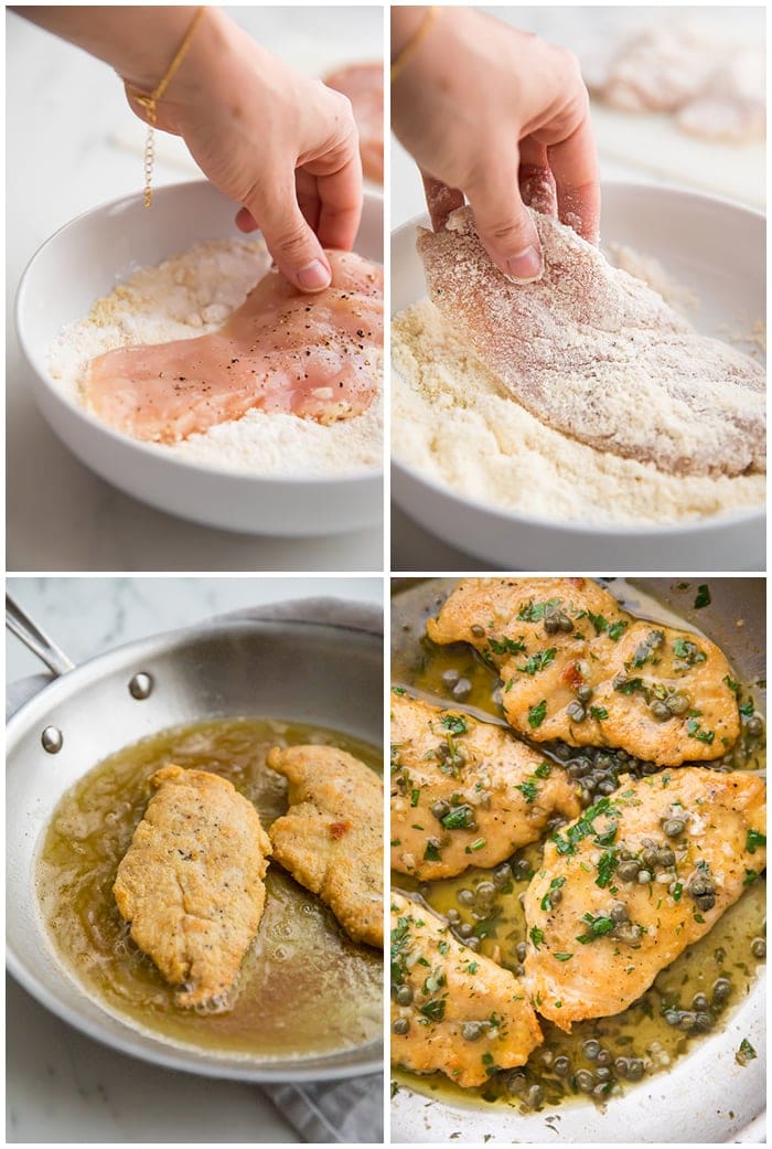 Instructions for chicken piccata