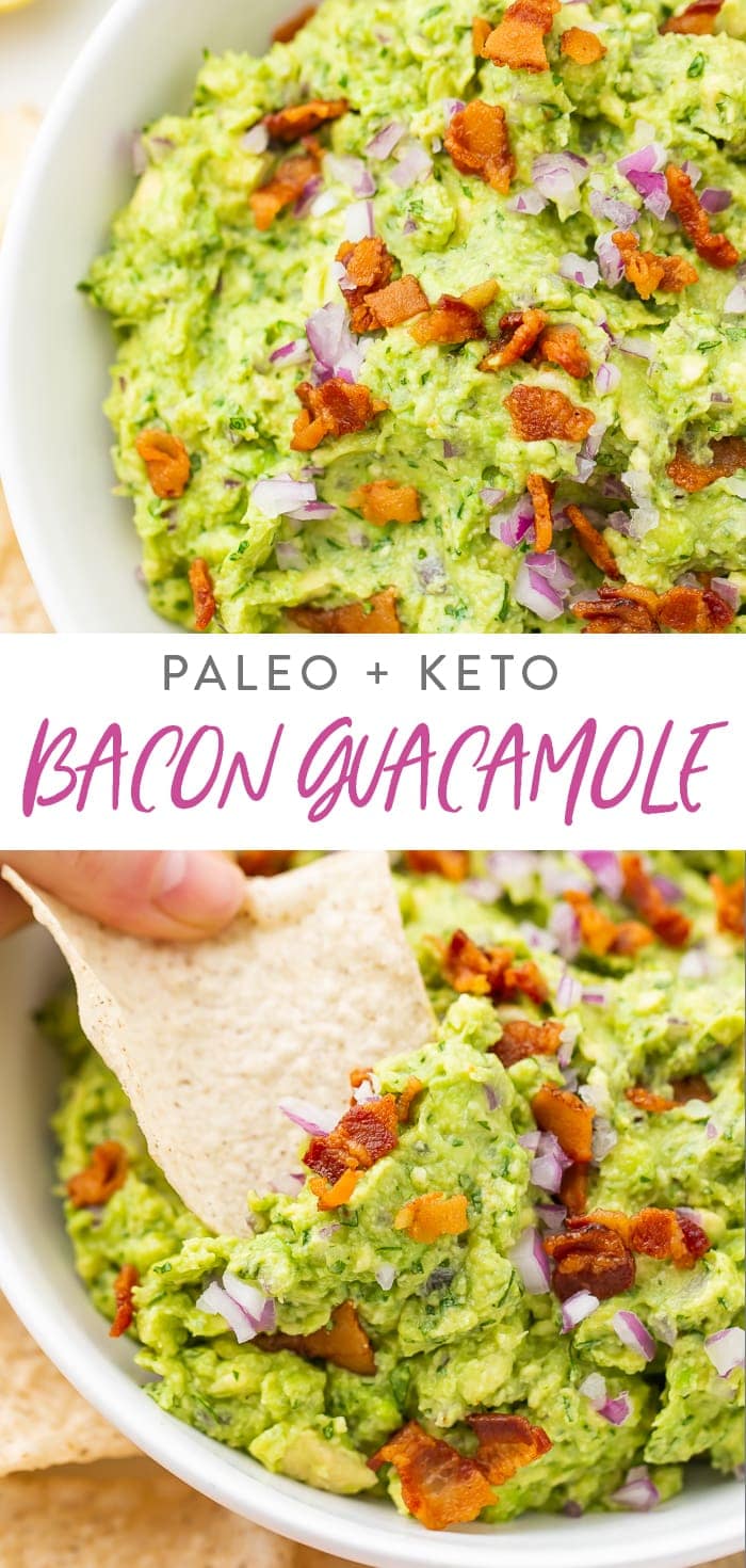 Bacon Guacamole Pinterest graphic