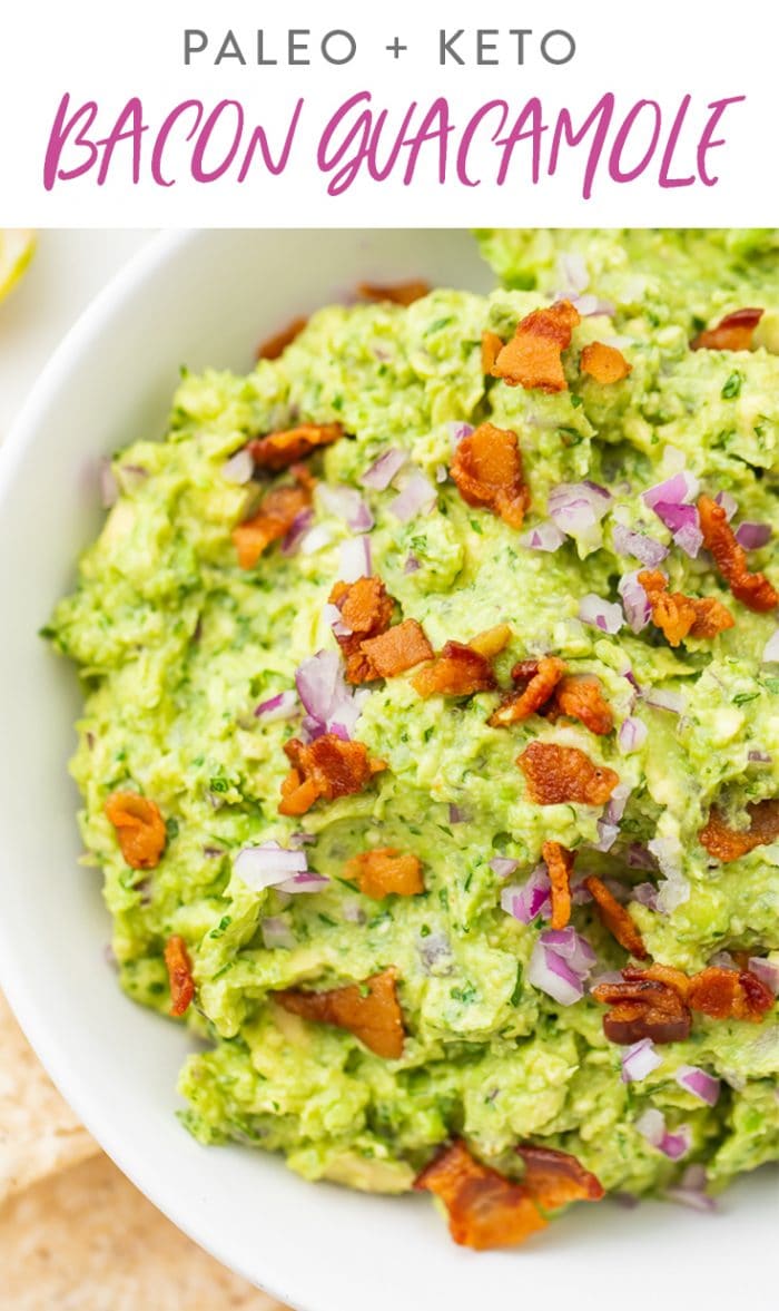 Bacon Guacamole Pinterest graphic