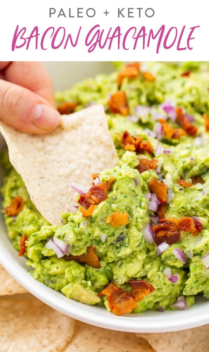 Bacon Guacamole Pinterest graphic