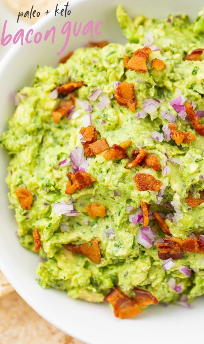 Bacon Guacamole Pinterest graphic