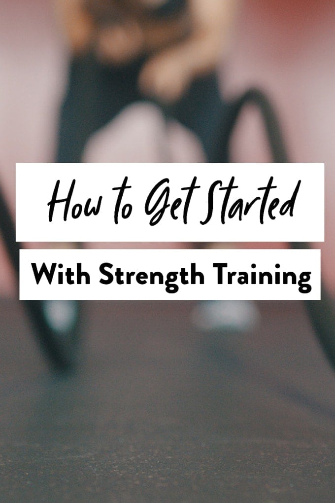 pinterest image of strengh training graphic