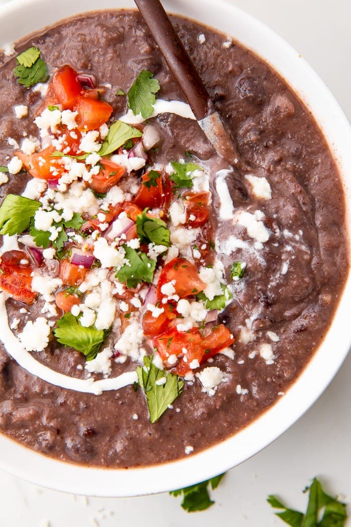 Easy black bean soup