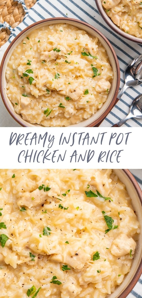 Instant pot chicken and rice