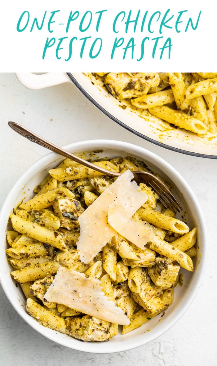 Chicken pesto pasta