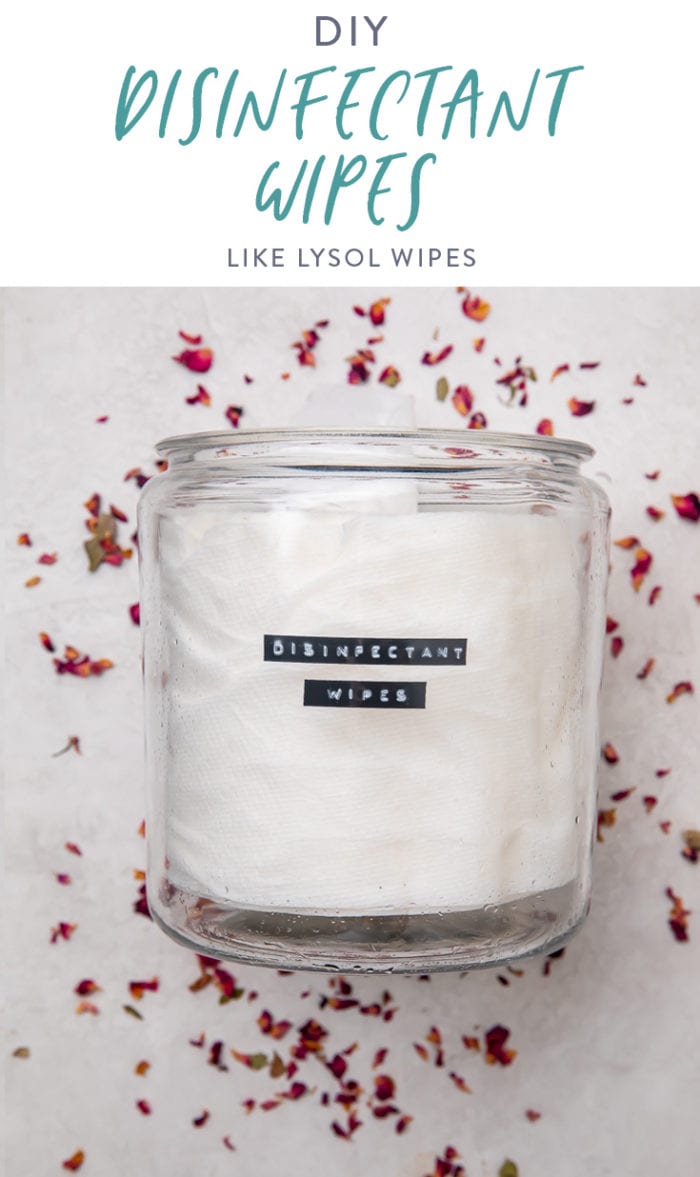 DIY Lysol wipes