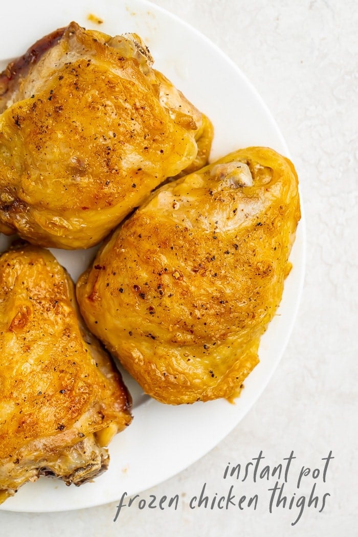 Instant Pot frozen chicken thighs