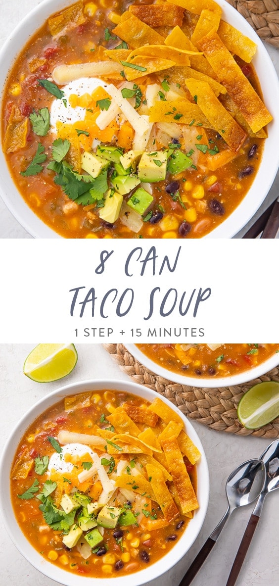 8 can taco soup