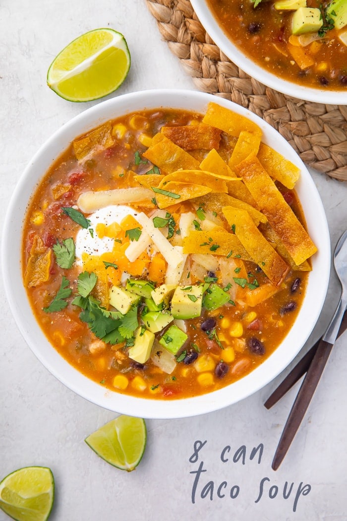 8 can taco soup