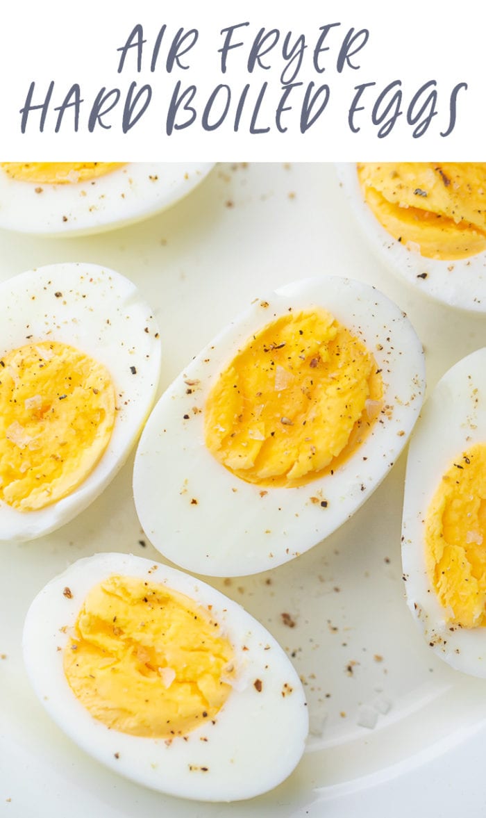 Air fryer hard boiled eggs