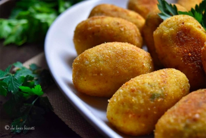 Potato croquettes