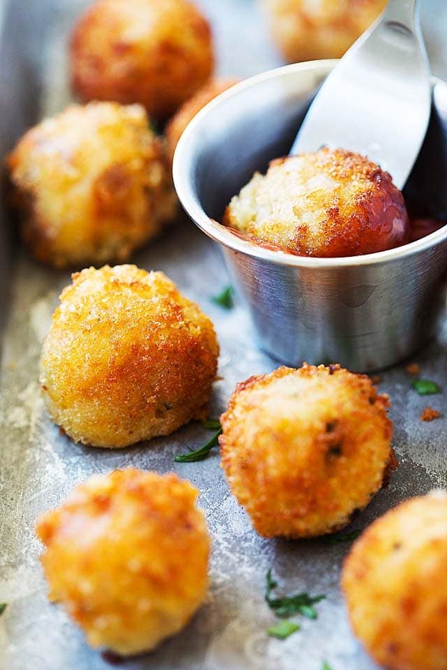 Mashed potato balls