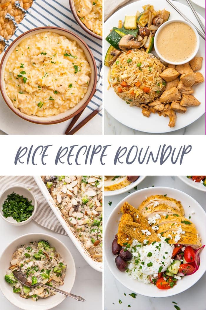 Rice recipe roundup