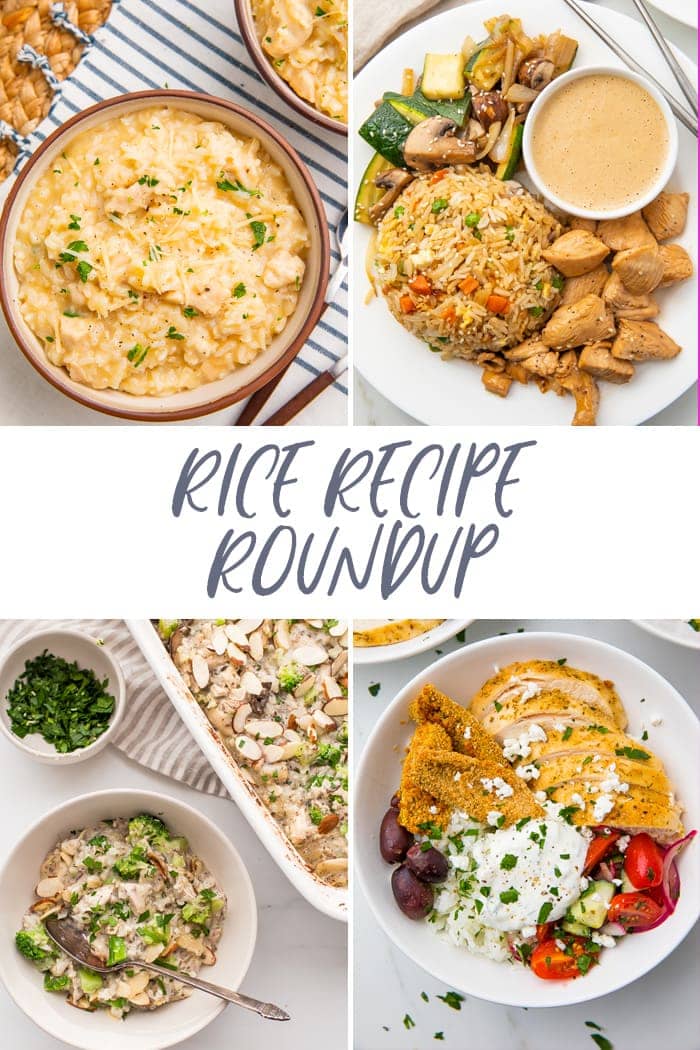 Rice recipe roundup