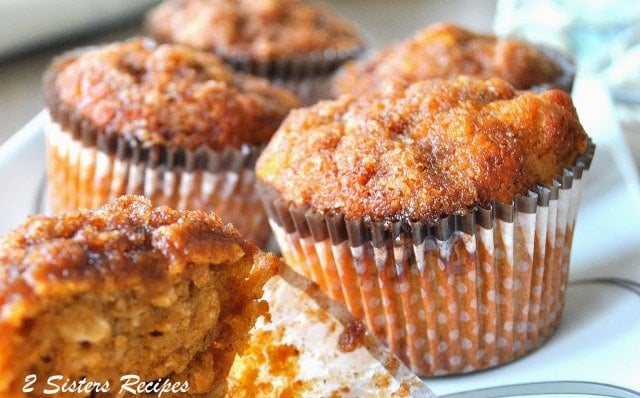 Cinnamon sweet potato muffins