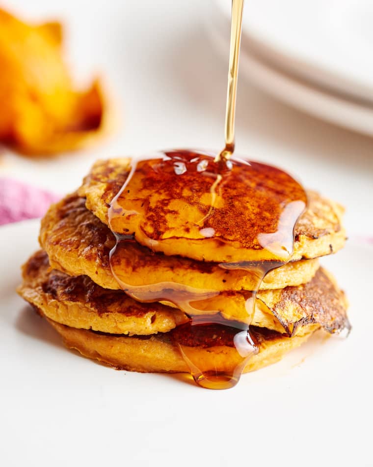 Sweet potato pancakes