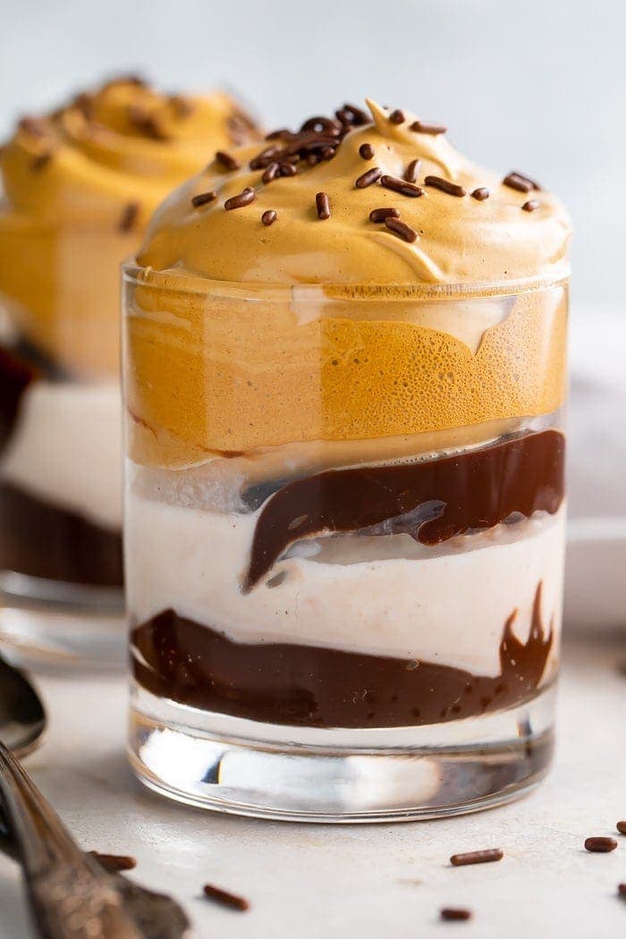 Whipped Coffee Ice Cream Sundae