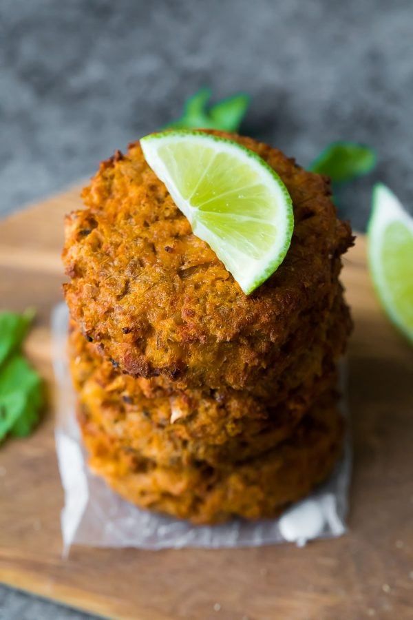 Thai salmon patties