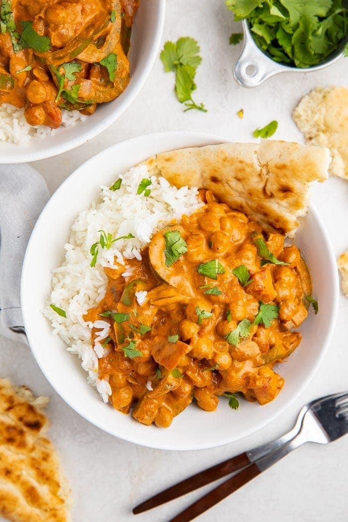 Vegetarian Chickpea Tikka Masala