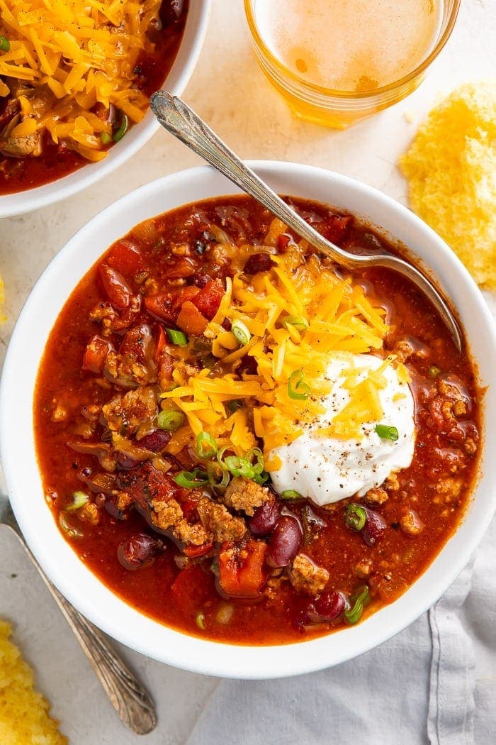 Instant Pot Turkey Chili