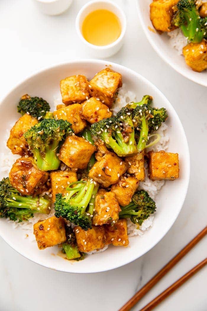 Tofu and Broccoli